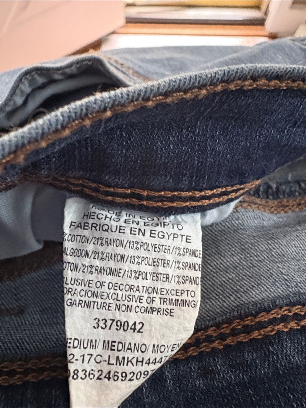 Lee Women's Medium Blue Boyfriend Jeans with Rolled Cuffs - Picture 3 of 4